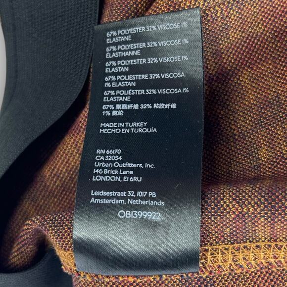 Anthropologie Maeve Plaid Knit Kick Flare Pants Size Small - Picture 6 of 8